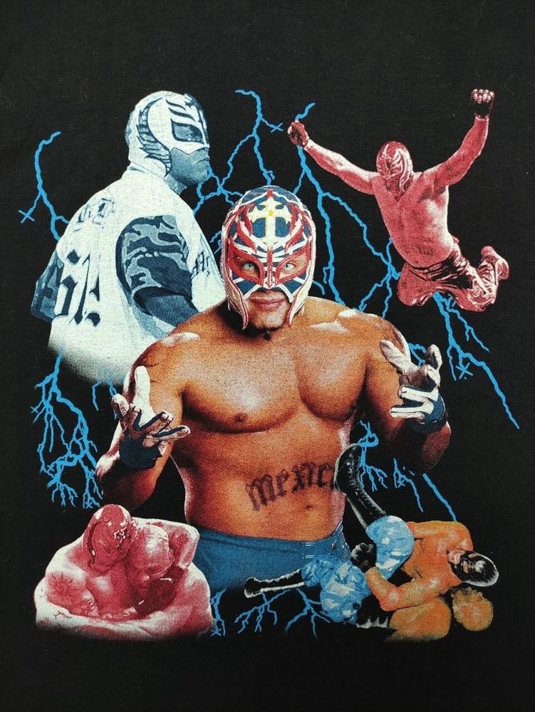 Collection Rey Mysterio Tee Shirt Short Sleeve Black Unisex S-5XL ND1365 Unisex T-Shirt S