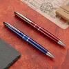 Creative Design High-quality Rotating 1.0mm Metal Ballpoint Pen, Daily Office and Study Writing Signature Pen