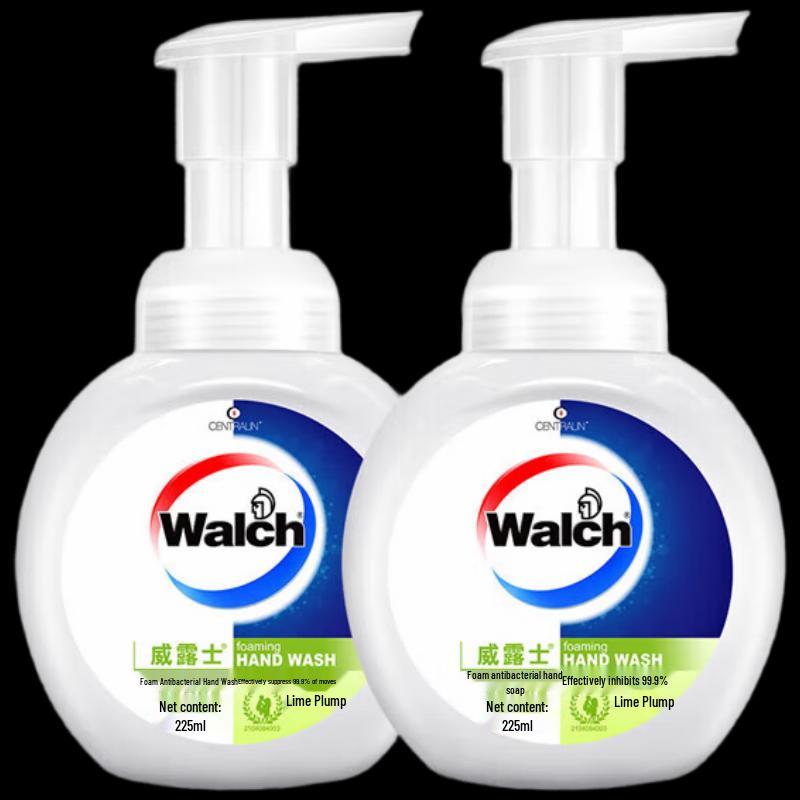 

Walch Foaming Antibacterial Hand Wash, Lime (2 x 225ml)