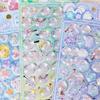 3D Crystal Glitter Stickers - Cute Cartoon Animal Waterproof Decals, DIY Journal Decor & Kids Reward Stickers