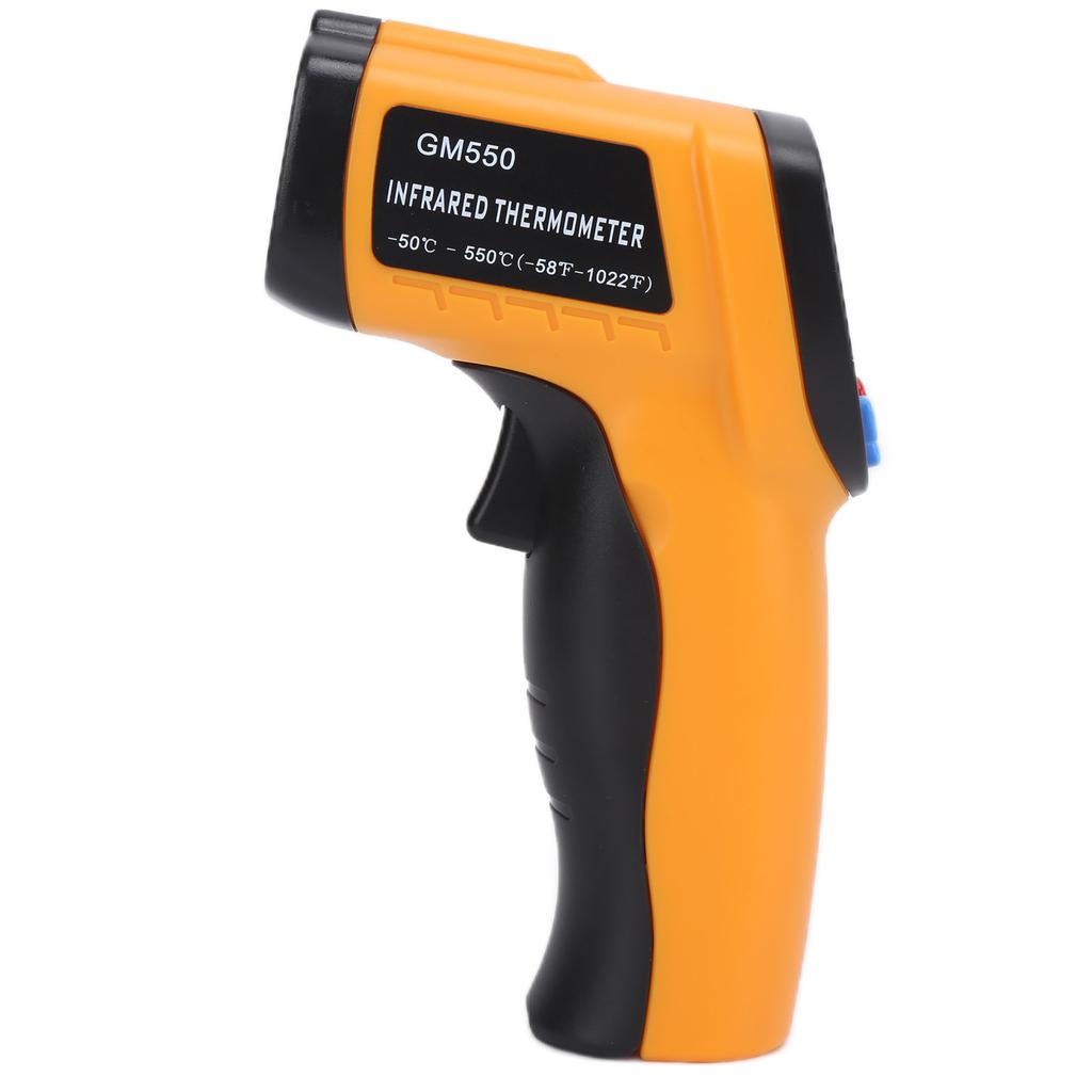 GM550 Thermometer LCD Industrial Digital Thermometer with Infrared Aiming High Accuracy and Large