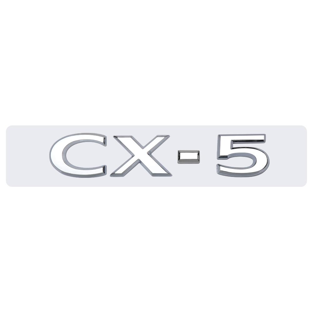 3D ABS CX-4 CX-5 Car Letter Badge Logo Trunk Decorative Sticker For Mazda 3 6 2 Axela CX30 CX7 Atenza Demio CX3 CX9 Accessories kyljh99