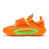 LiNing Cloud Travel Lite Fabric Knitted Trendy Non-Slip Wear-Resistant Lightweight Low-Top Sports Casual Shoes Women sneakers Ice-Orange AZGS048-3