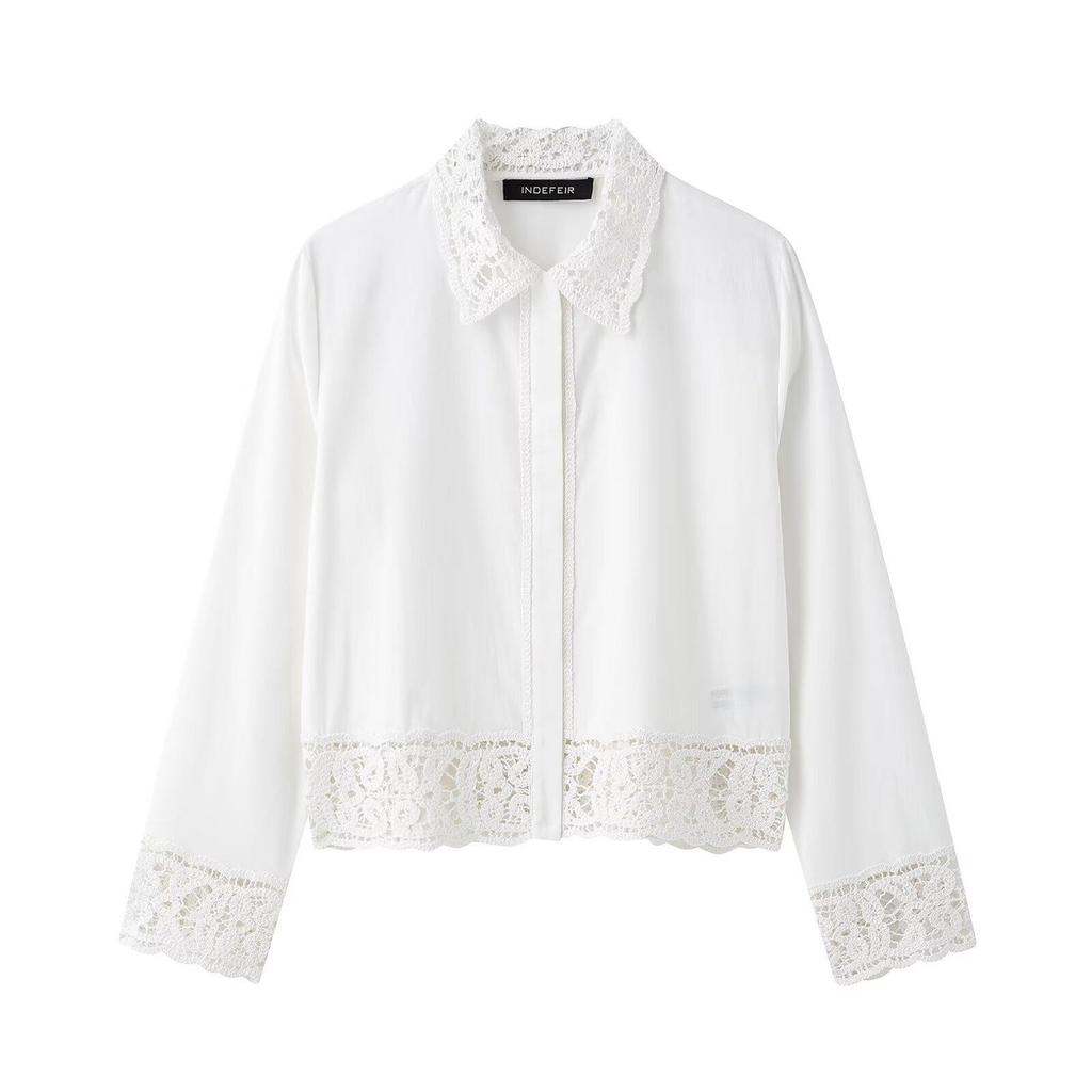 2025 Spring Women's European & American Style Long Sleeve Shirt and Pants Set