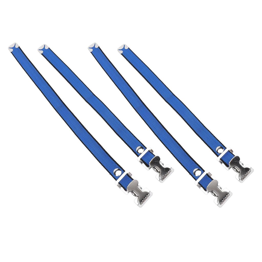 4Pcs Drywall Stilts Straps Flexible Nylon Aluminum Alloy Buckle Adjustable Drywall Foot Band Straps