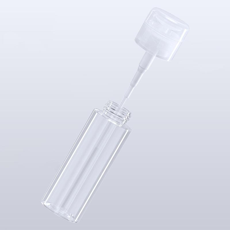 100/150/200/300ml Wielokrotnego Użycia Pusta Butelka z Pompką Dozownik Pojemnik na Płyn Zmywacz Cleaner Polerka Narzędzie do Manicure Makijażu