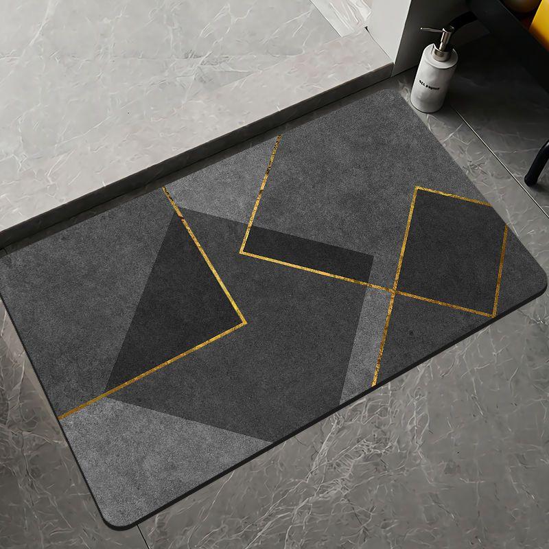 Diatomaceous Earth Doormats, Bathroom Mats, Non-Slip Mats, Entryway and Kitchen Mats, Stain-Resistant Doormats