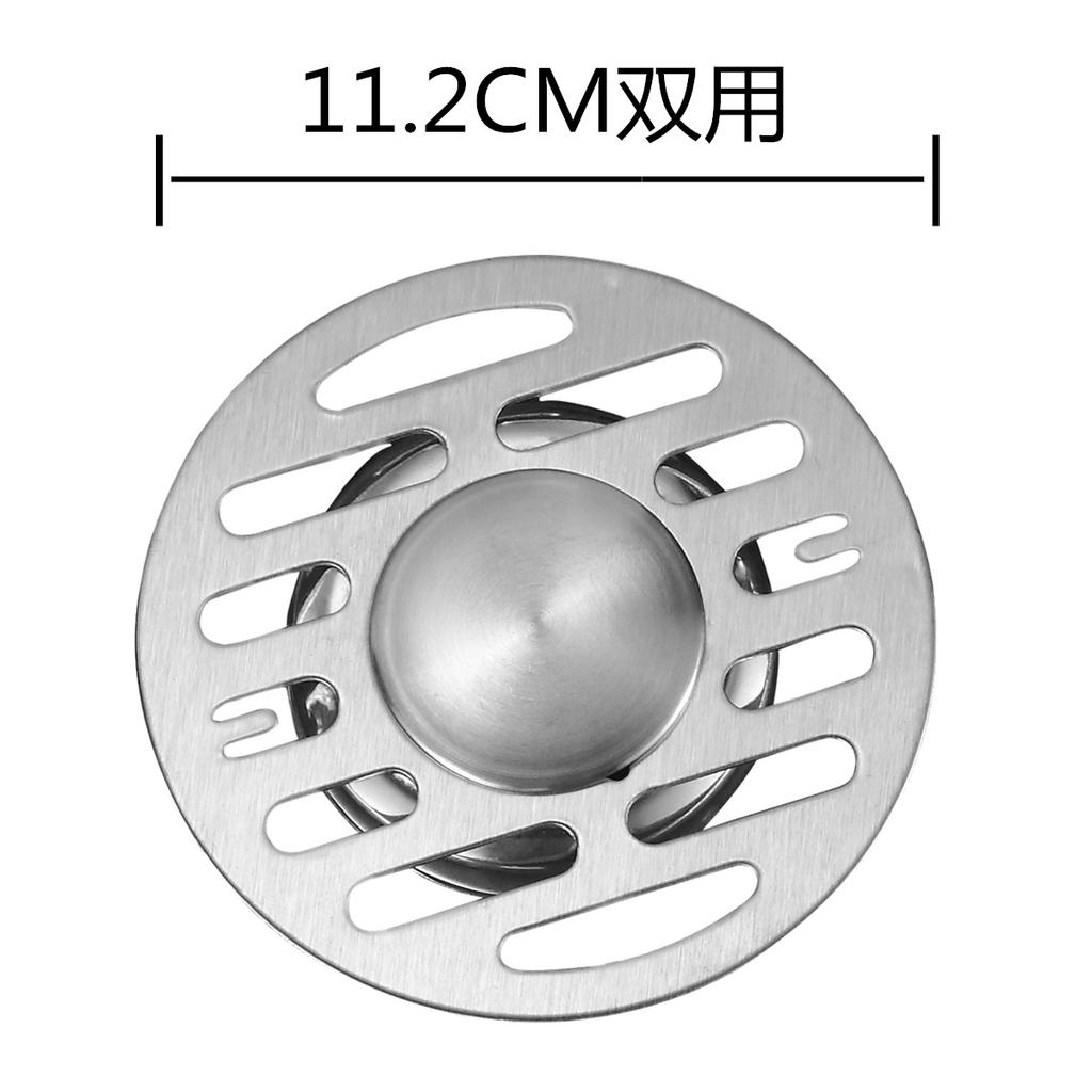 Floor Drain Cover, Deodorant Stainless Steel Cover, Kitchen Sewer Cover, Bathroom, Washing Machine Round Cover, Balcony Floor Drain