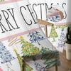 Christmas Christmas Tree Hand Drawn Sheer Curtains For Living Room Bedroom Tulle Curtain For Kitchen Voile Curtain Blind Panels