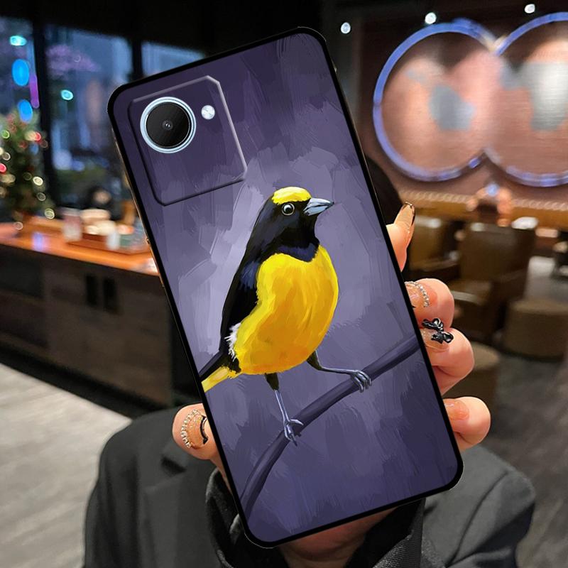

Lovely Birds Hummingbird Case For Realme 14 Pro Plus 13 12 11 15 GT6 GT7 Pro C55 C51 C35 C53 C61 C65 C67 C63 C71 C75 Realme 14 Pro Plus