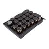 Retro Mechanisches Nummernblock 19 Tasten 3 Modus Bluetooth 2.4G Hot-Swap Kabelloser Nummernblock mit RGB-Hintergrundbeleuchtung für Laptop