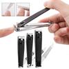Stainless Steel Nail Art Clippers Manicure Files Fingernail Cutter Nail Nipper Toenail Trimmer Nail Scissors