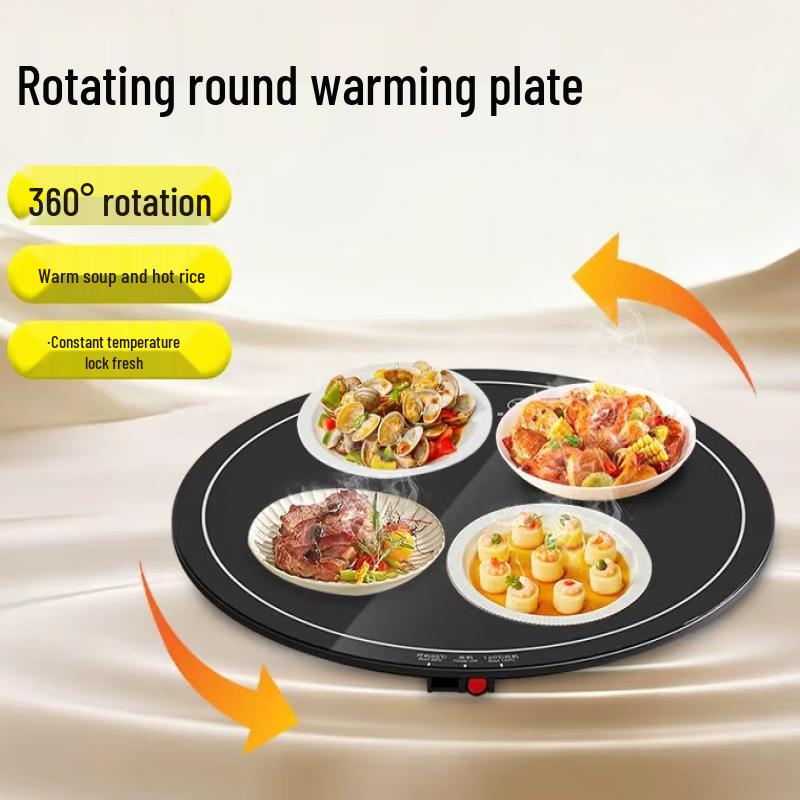 OLOEY Heated Rotating Serving Board