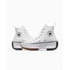 Converse Run Star Hike joggesko med plattform, Hvit, Dame