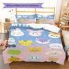 SEVENTEEN Pattern Bedding,Quilt Set Quilt Cover Pillowcase Home Birthday Gift (1 * duvet cover + 2 * pillowcase, without core)