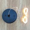 Round Solar Light Battery Box & Accessories for Plastic, Glass, and Ceramic Lamps