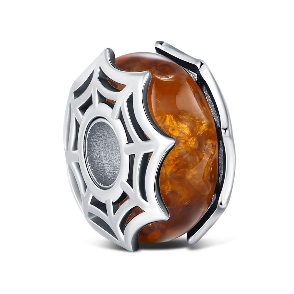 New Copper Mermaid Charm Ocean Glass Beads Pendant Fit Original Bracelet For Women Diy Gift Making Jewelrygift