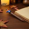 Retro Color Matte Gel Pens Halloween Ballpoint Pen, Cute Ghost Skull Pumpkin Retractable Ink Comfortable Non-slip Grip 0.5mm Fine Point Writing