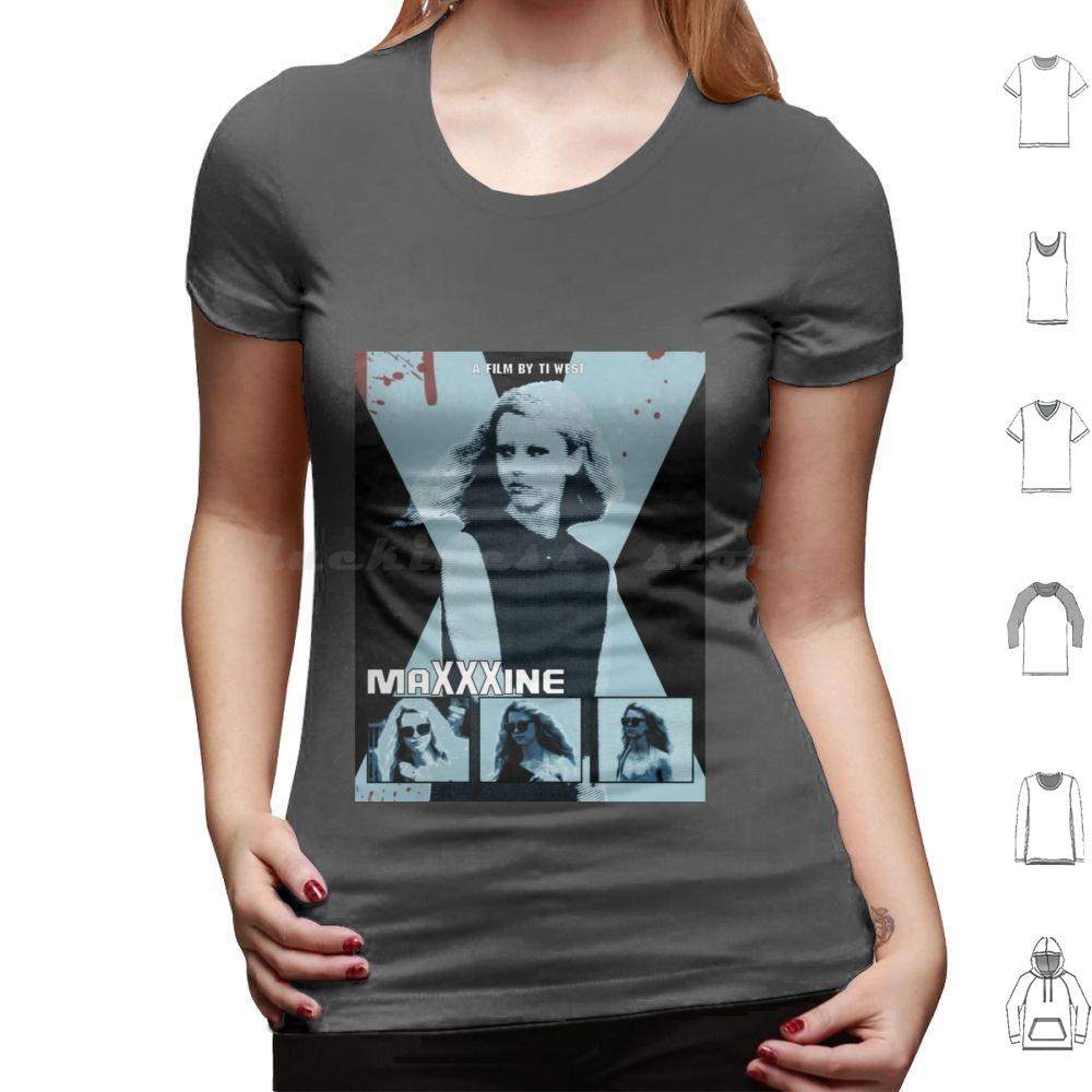 Pearl X Maxxxine 2024 Mia Goth Film Horror Movie T Shirt 6xl Cotton Cool Tee Pearl Maxxxine Maxxxine 2024 Maxine 2024 Pearl