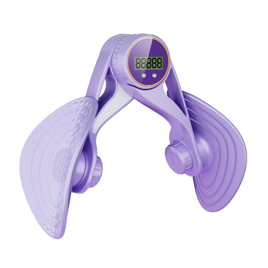 

Многофункциональное устройство для красоты ног Тренировка мышц тазового дна Послеродовой фиксатор для ног Счетный тренажер Фитнес-устройство фиолетовый