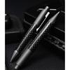 Clicks Type 0.5mm Medium Point Ball Pen Ballpoint Pen Smooth Writing Metal Oil Pen Office School Students Writing Gift