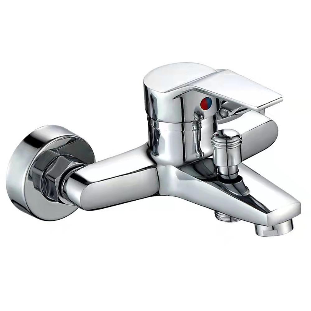 Spiral Type Bathtub Faucet Vintage Rotating Switch Shower Faucet  Handle