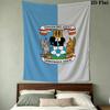 Coventry City FC Wall Tapestry Aesthetic Wall Hanging Printed Fabric Blanket Decorative Tapestries for Bedroom Living Room Home Decor