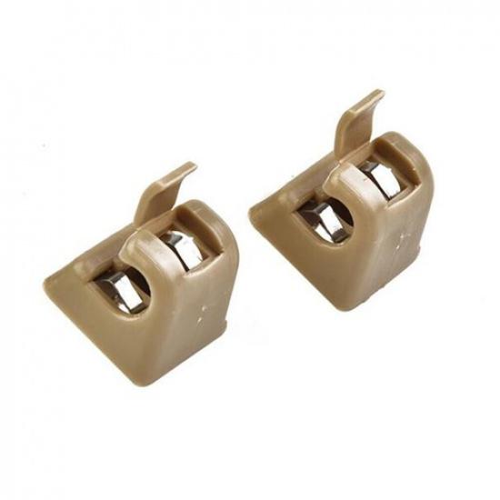 2Pcs Car Sun Visor Clips Holders  Replacement 12681000127101 For Mercedes Benz
