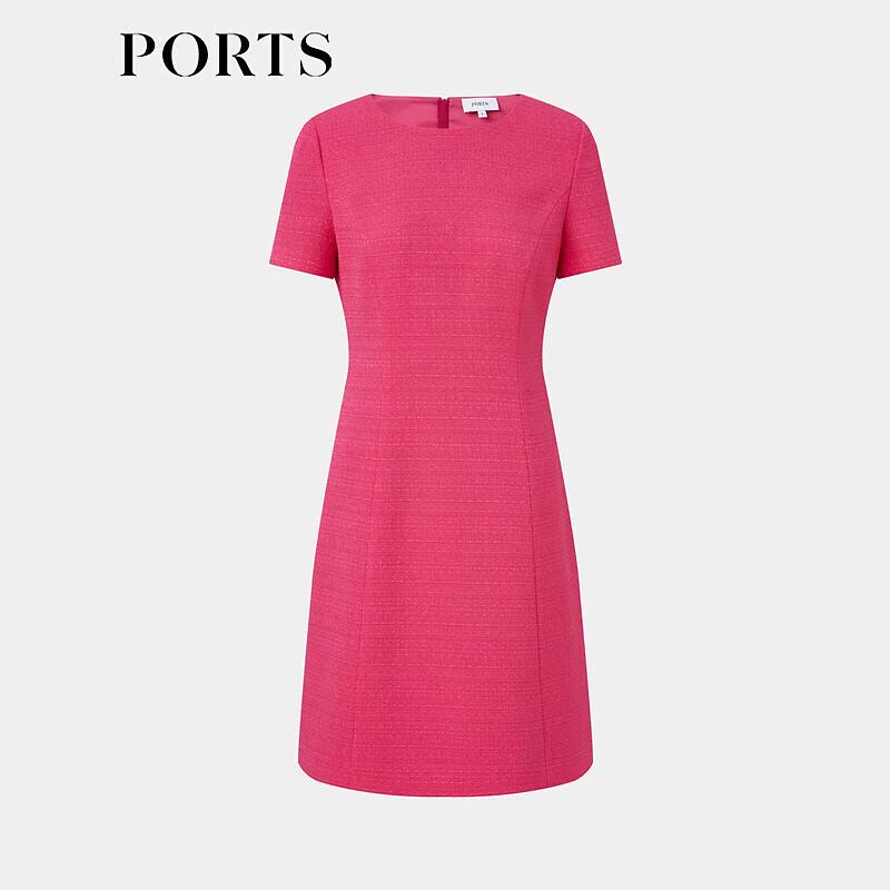 PORTS Women's Summer Commuter Style Simple Midi Dress