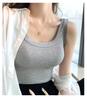 H523 Slim Fit Sleeveless Camisole for Women – Versatile Summer Vest, Ideal for Both Inner and Outer Wear, Provides Side Breast Coverage.