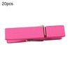 20 Pcs Multi-color Wood Clothespins Wooden Laundry Clothespins Paper Craft Clip