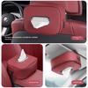 Car Tissue Box Universal Car Seat Back Hanging Tissue Holder Auto Sun Visor Armrest Storage Paper Towel Bag Interior Accessorie
