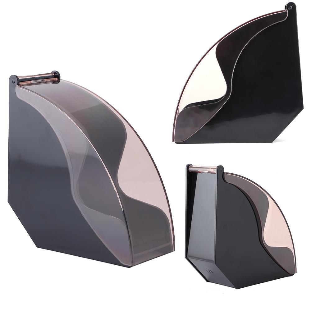Acrylic Dust Proof Coffee Filter Paper Holder Storage Dispenser Rack With Cover Coffee Tools