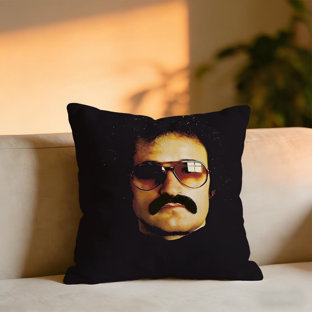 Giorgio Moroder Cushion Cover Cozy Velvet Throw PillowSoft Warm Cushion For Sofa Bed
