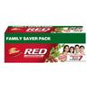 Red Ayurvedic Toothpaste 500g | Natural Oral Care For Cavity Protection, Fresh Breath, Plaque Removal & Gum Health | Fluoride Free Family Paste