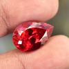 NATURAL Red Ruby CERTIFIED 14 Ct Pear Cut Loose Gemstone For Jewelry Making