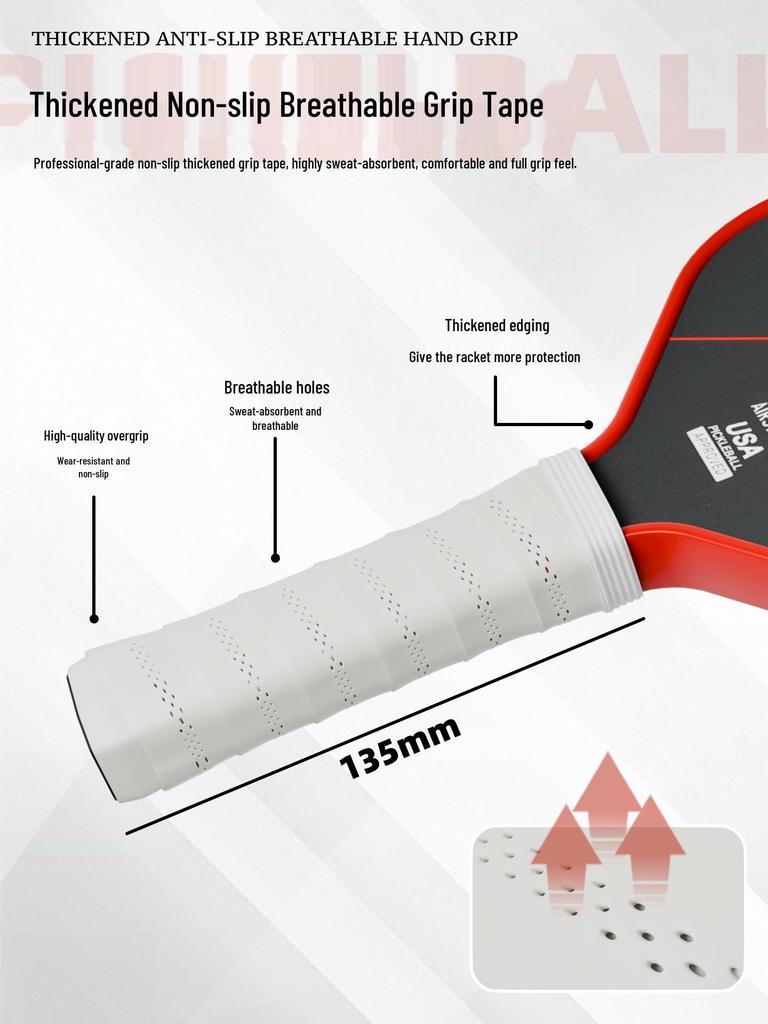 Carbon Fiber Pickleball Paddle Set for Adults & Children