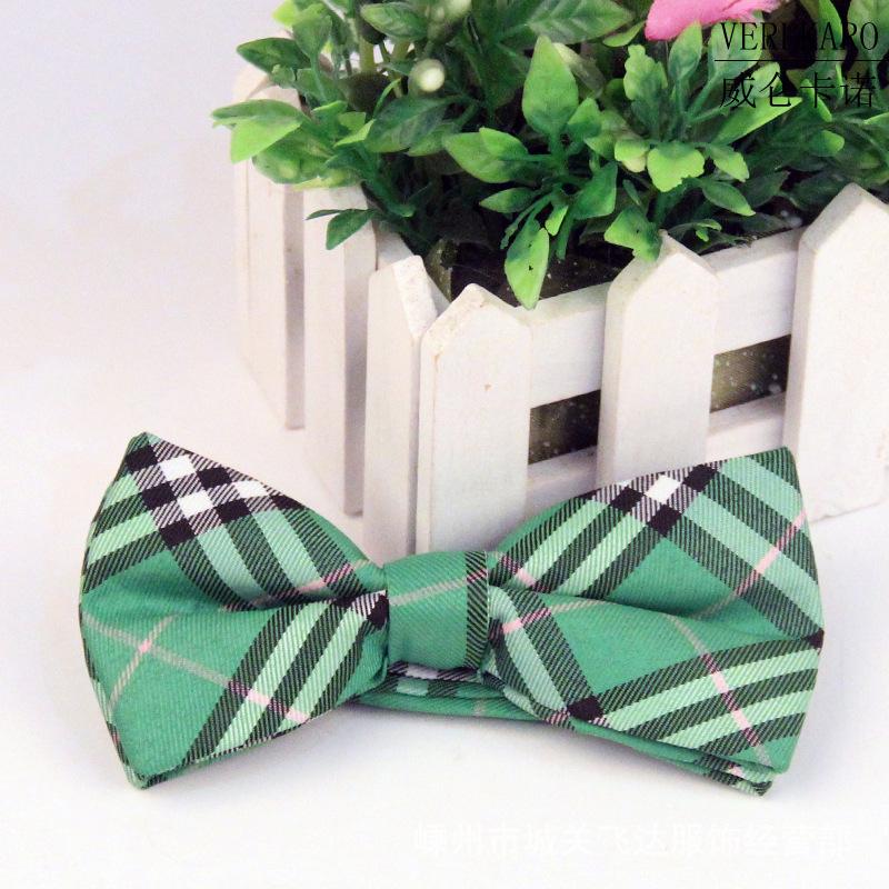 Wielokolorowa żakardowa w 100% bawełniana muszka biznesowa i casualowa