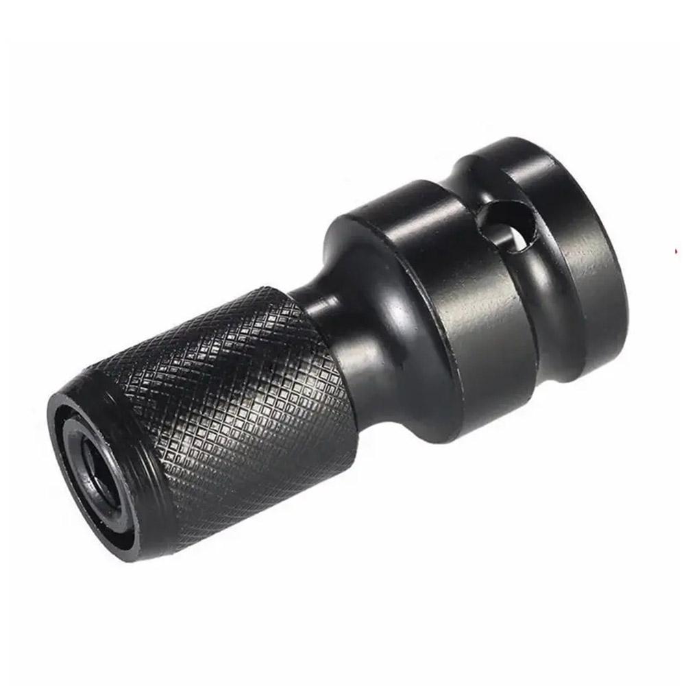 1 pz Adattatore da Avvitatore a Impulsi a Trapano Convertitore Esagonale da 1/2 a 1/4 Supporto per Punte di Estensione per Avvitatore Elettrico e Accessori per Utensili Elettrici