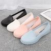 Nurse Female Pregnant Woman Casual Waterproof Non-slip Beanie Shoes Black Hotel Work Shoes White Shoes Female Soft and Comfortable