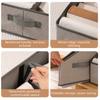Thickened Non-woven Fabric Storage Box Square Clothes Storage Organizer  Closet