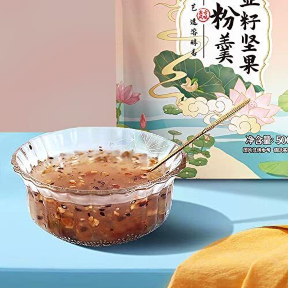 Loose Leaf Organic Green Tea Ecological Lotus Root Starch 500g Instant Nut Original Chinese Breakfast Food Powder