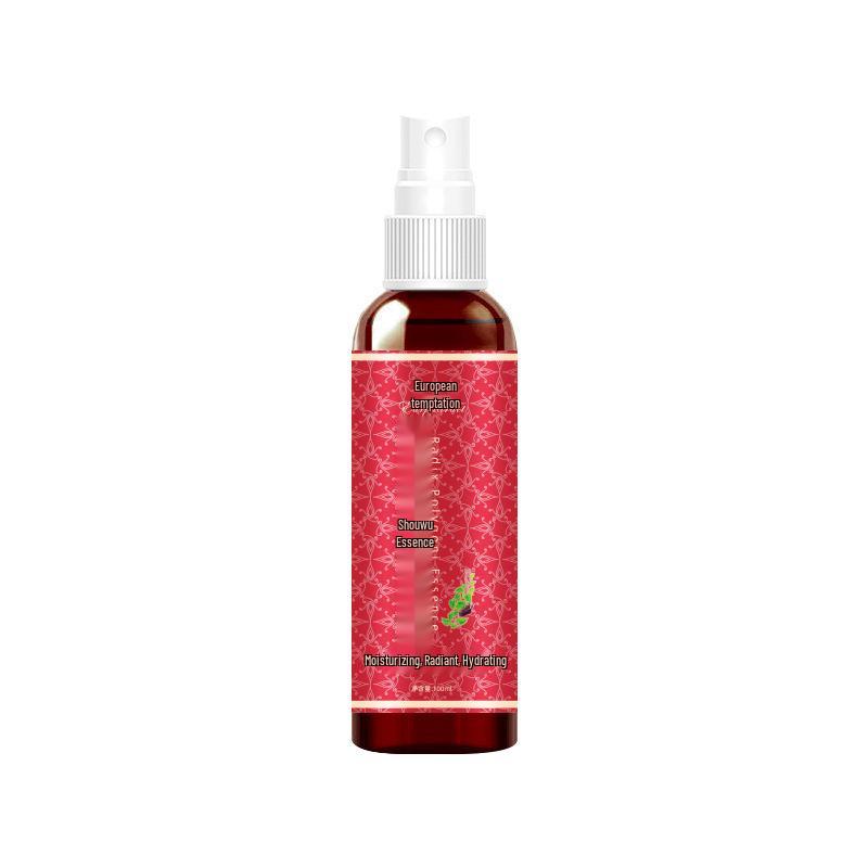 European Polygonum multiflorum Essence Herbal Shampoo for Strengthening and Nourishing Hair