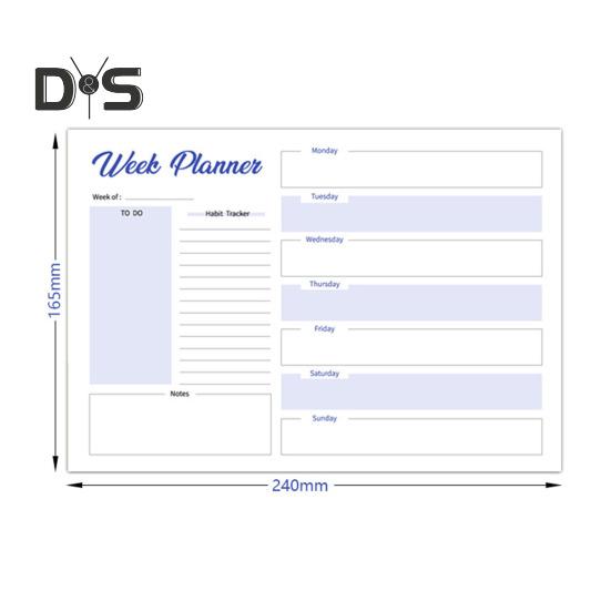 Meal Planner Notebook Balanced Diet Planner Shopping List Plan Weekly Meals Effortlessly Double Magnets Planning Pad Kitchen Life Tool