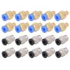 20Pcs 3D Printer Pneumatic Fitting PC4‑M6 PC4‑10 Accessory Set Kit for Creality Ender 3