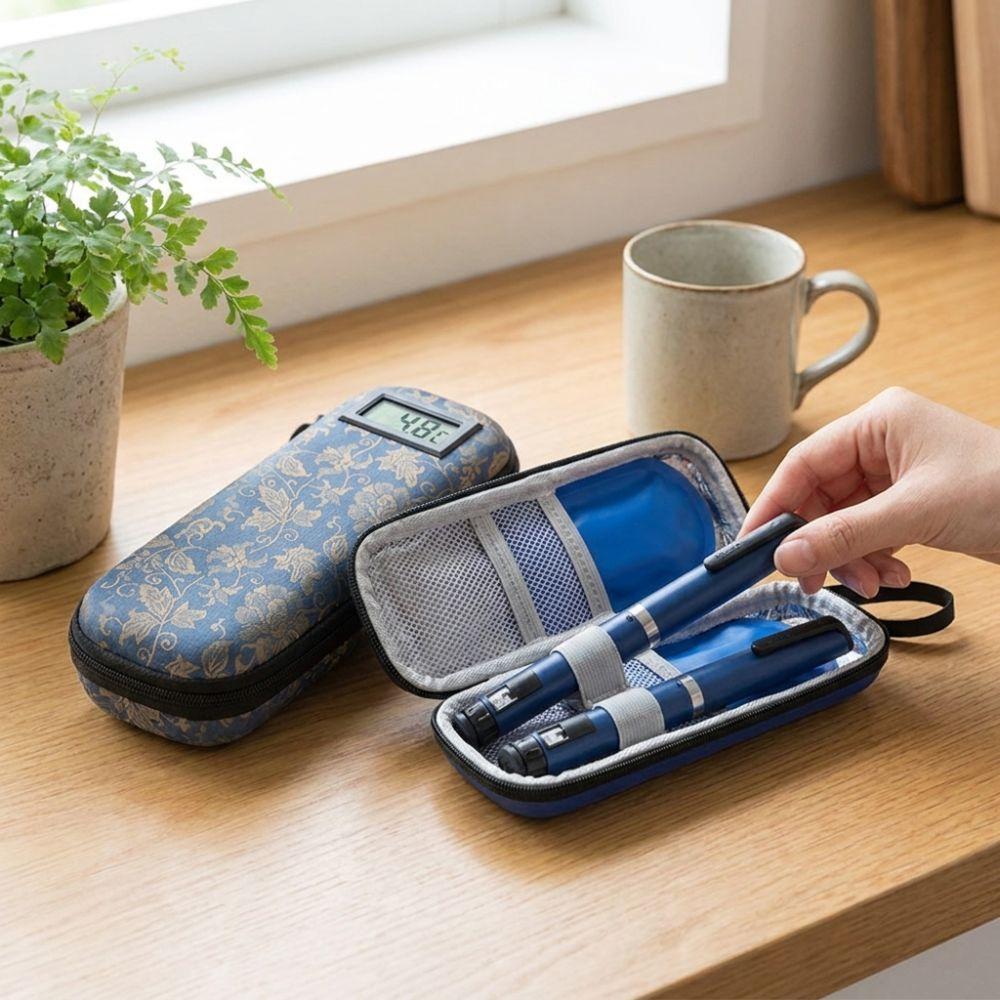 Waterproof Insulin Cooling Bag Thermal Insulated Insulin Pens Storage Box  Cold Storage