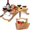 Portables Picnics Table Corrosions Resistant Table Travel Friendly Table for Family Outings