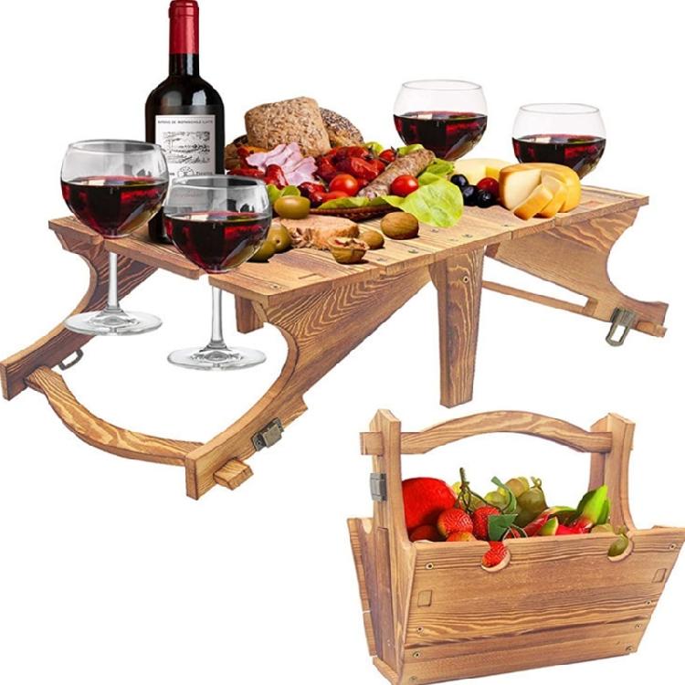 Portables Picnics Table Corrosions Resistant Table Travel Friendly Table for Family Outings