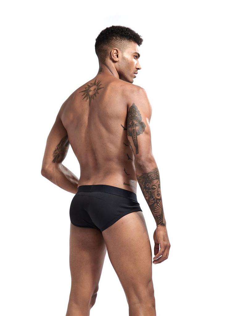 JOCKMAIL Men's Low Rise Combed Cotton Jockstrap Briefs with U-Pouch