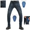 Motorcycle Jeans Men's Slim-fit Elastic Locomotive Pants, Riding Off-road Racing Anti-drop Pants